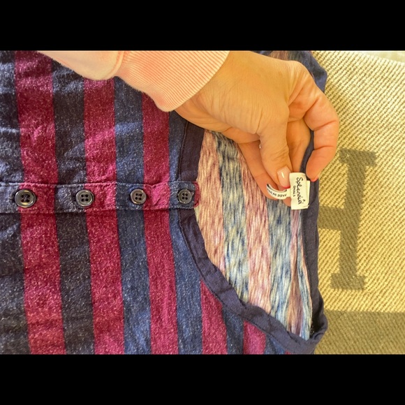 Splendid top cotton size small striped - Picture 2 of 4